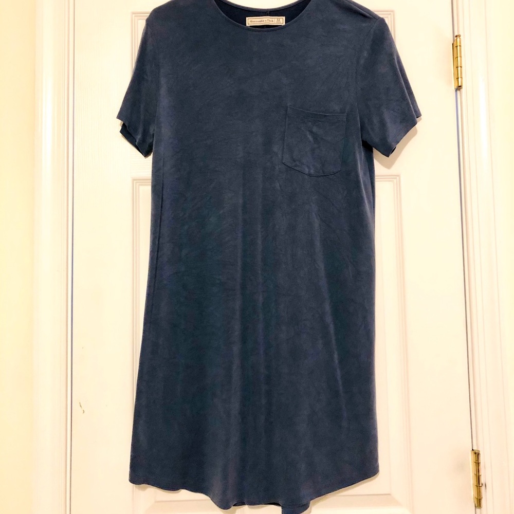 Blue dress
